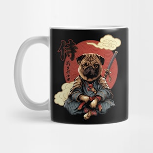 Samurai Pug Mug